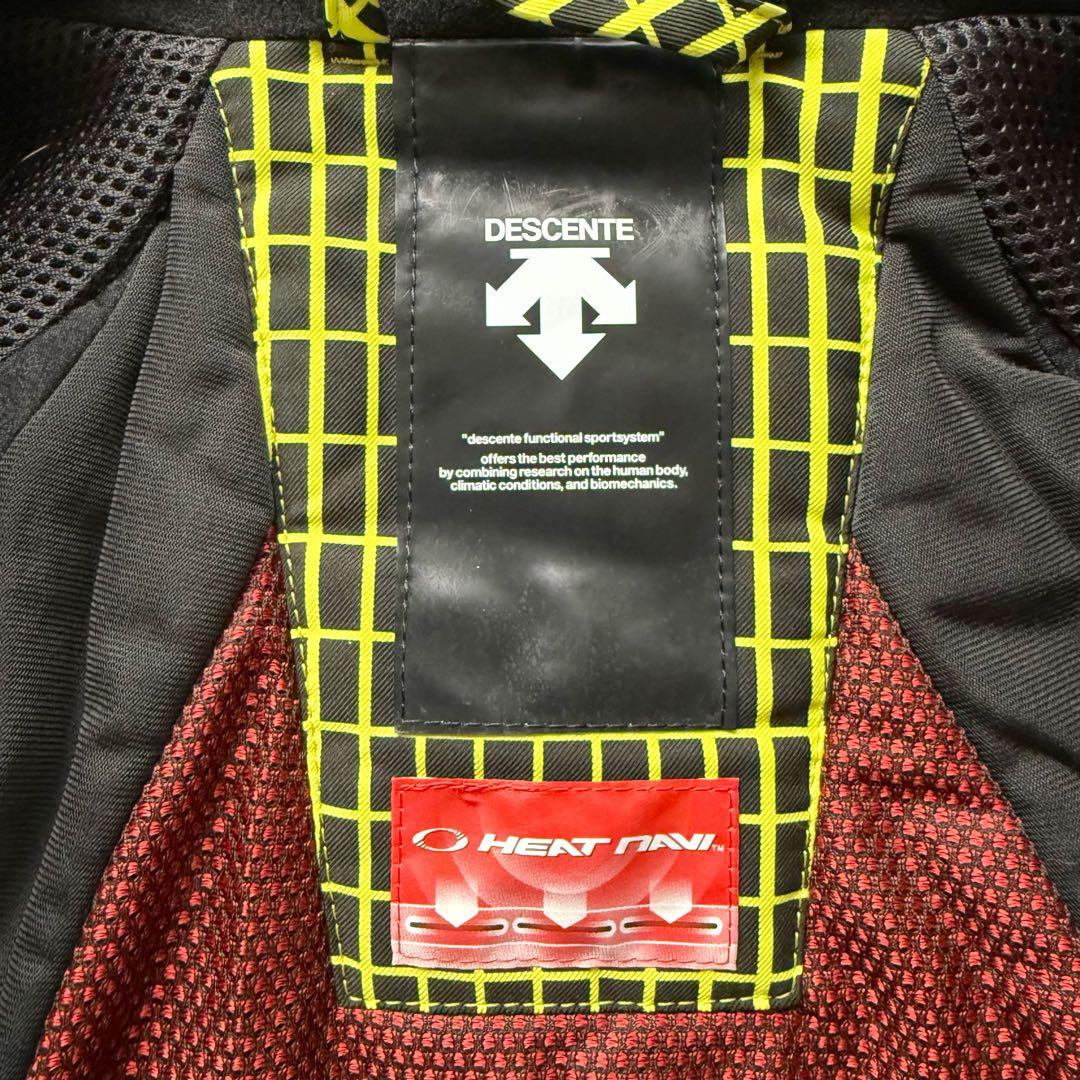 DESCENTE デサント スノーボードウエアー 総柄 HEAT NAVI M