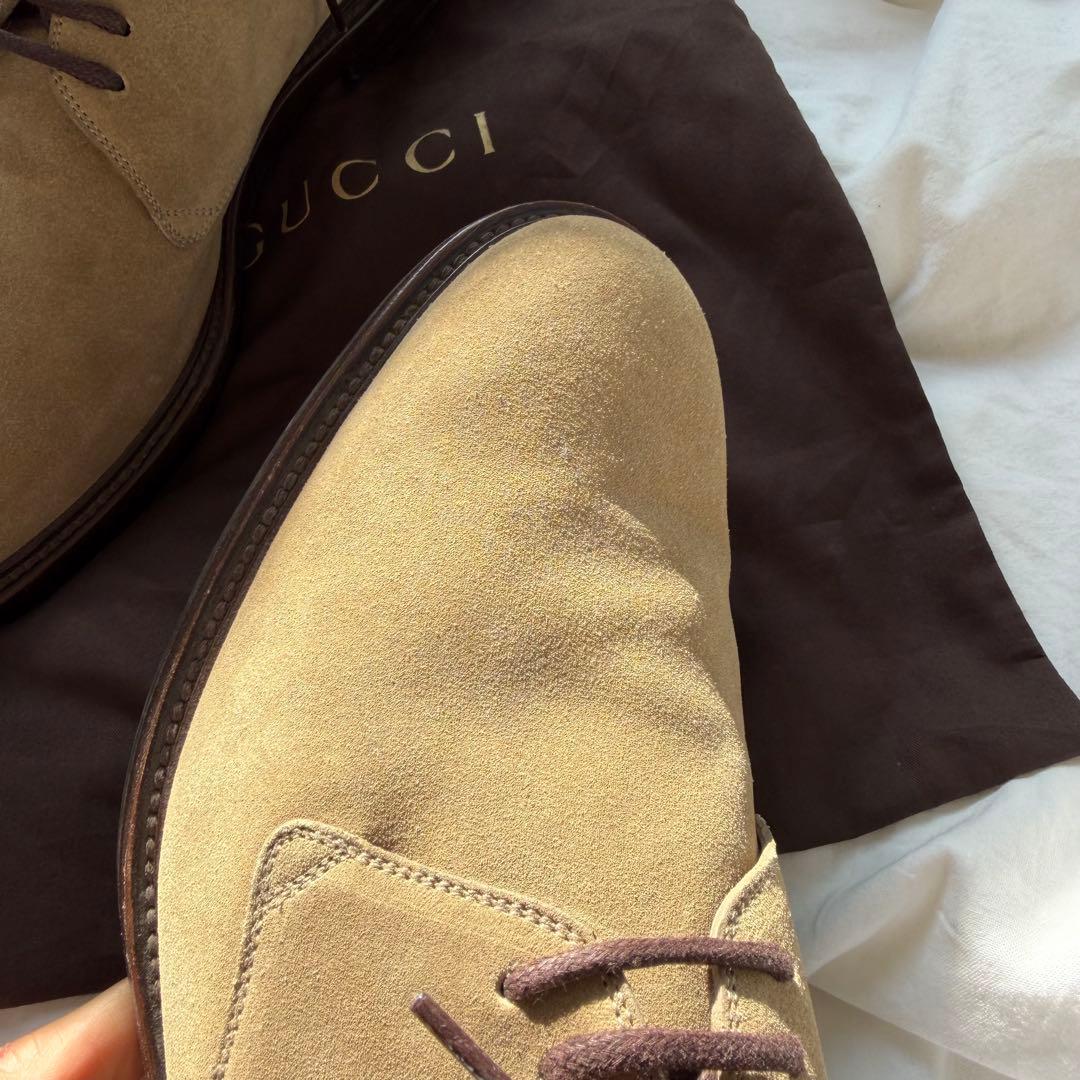 GUCCI スエード　シューズ　革靴
