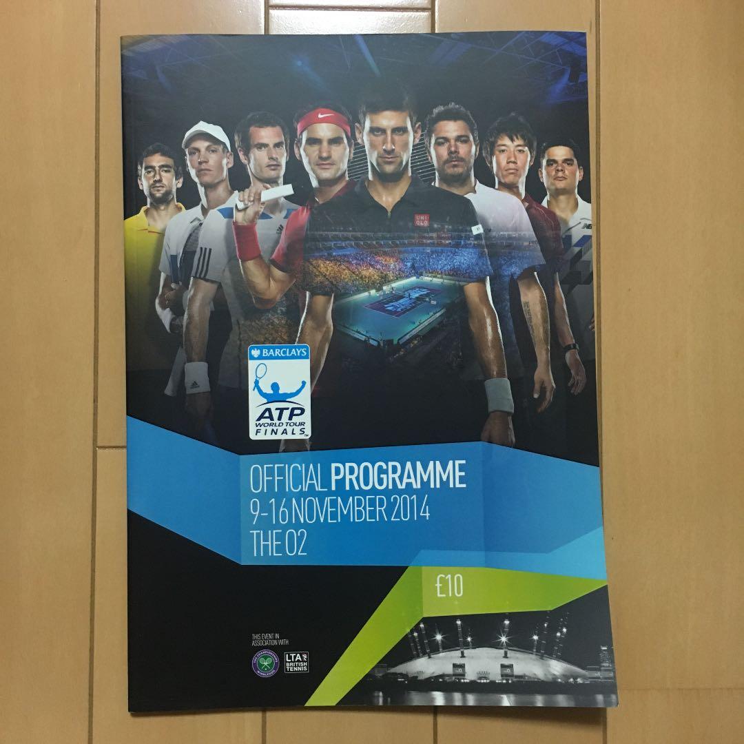 ⭐︎稀少品⭐︎ATPファイナル2014パンフレット