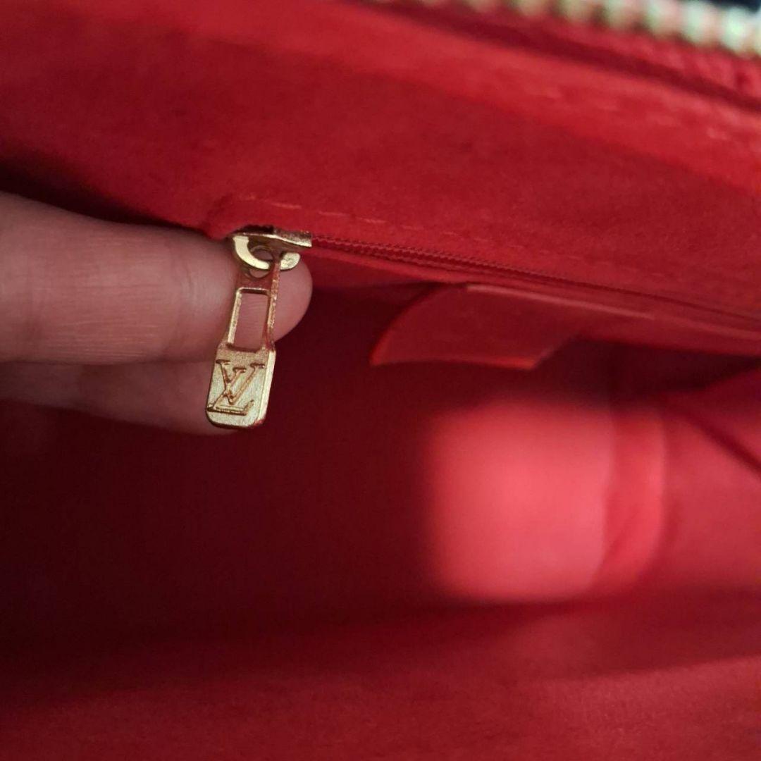 美品‼️ルイヴィトン アルマPM ヴェルニ ハンドバッグ レッド 並行輸入品