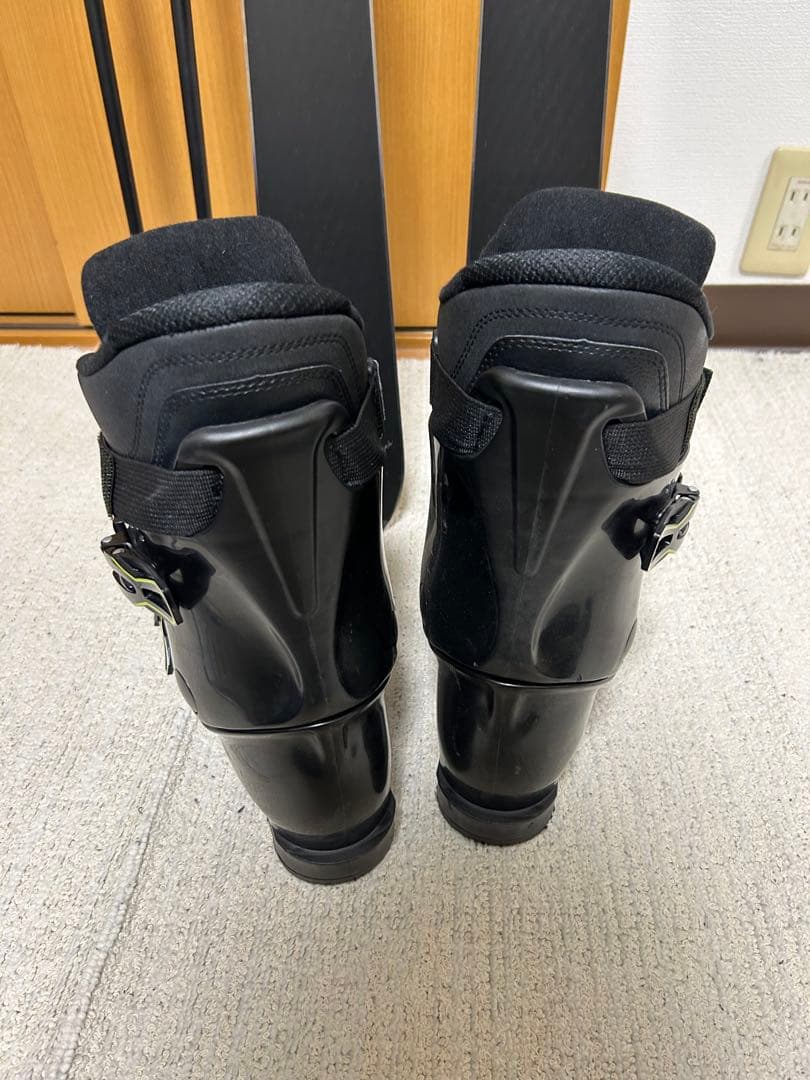 ☆ほぼ未使用☆/スキーセット(板、ブーツ、ストック、オールインワンケース)