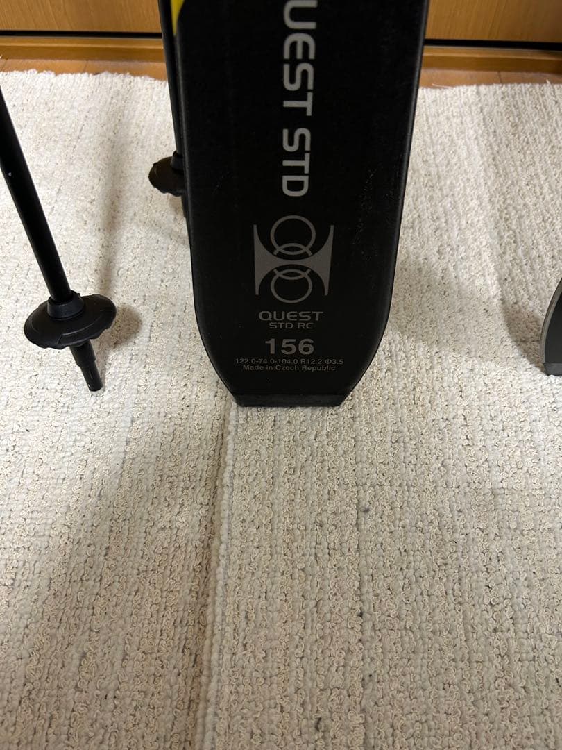 ☆ほぼ未使用☆/スキーセット(板、ブーツ、ストック、オールインワンケース)