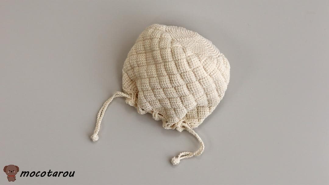 ぷっくり巾着ポーチ（ Mサイズ）