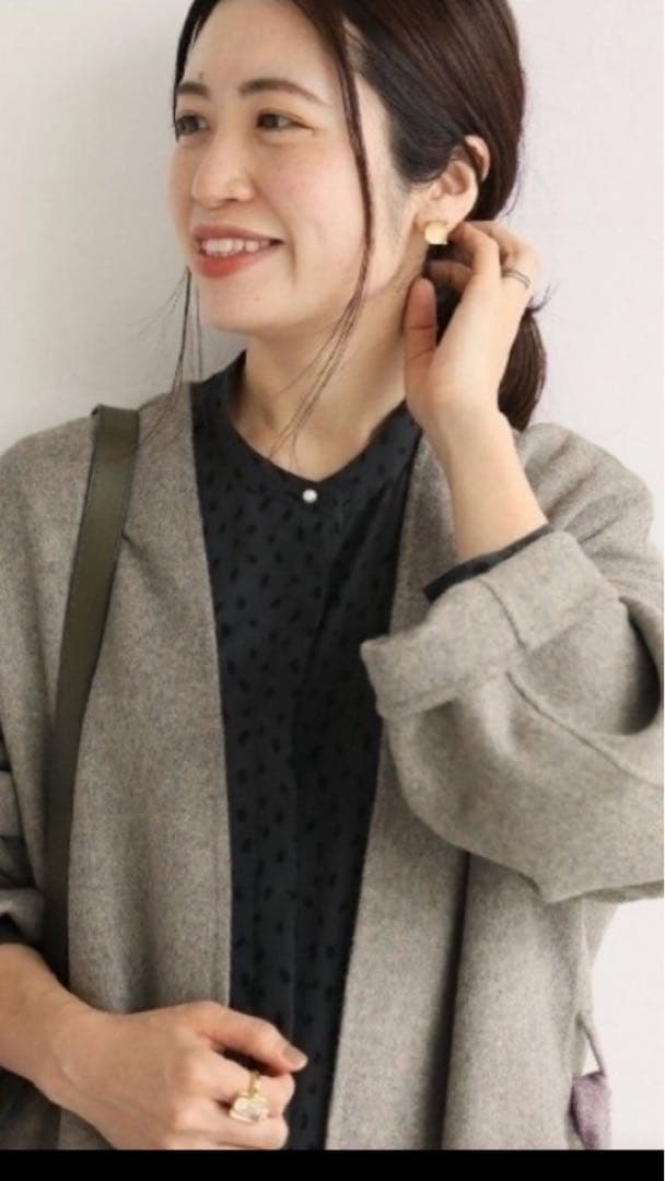 IENA MANTECOダブルフェイスコート