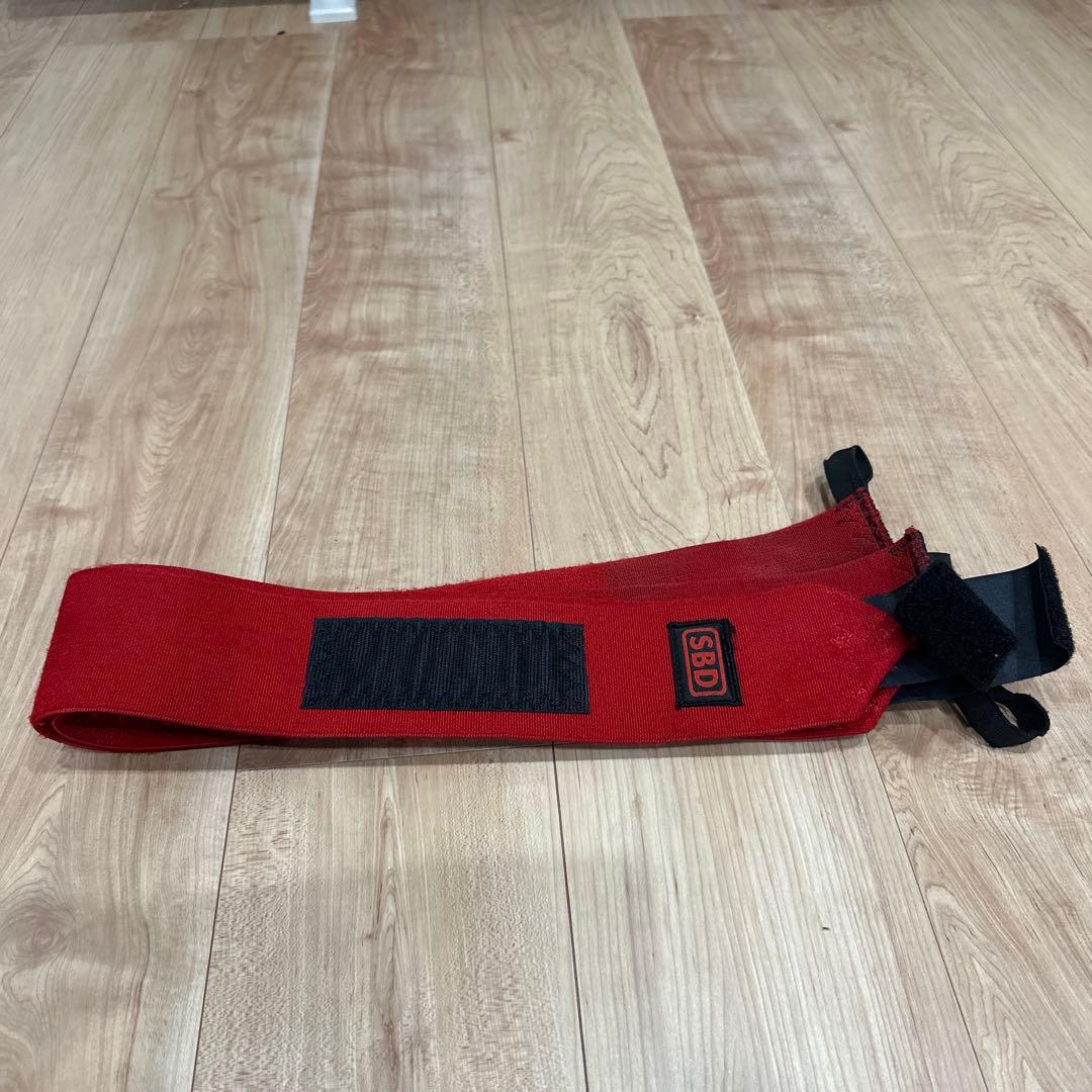 SBDリストラップ・エルボースリーブ・ゴールドジムパワーグリップ　3点セット