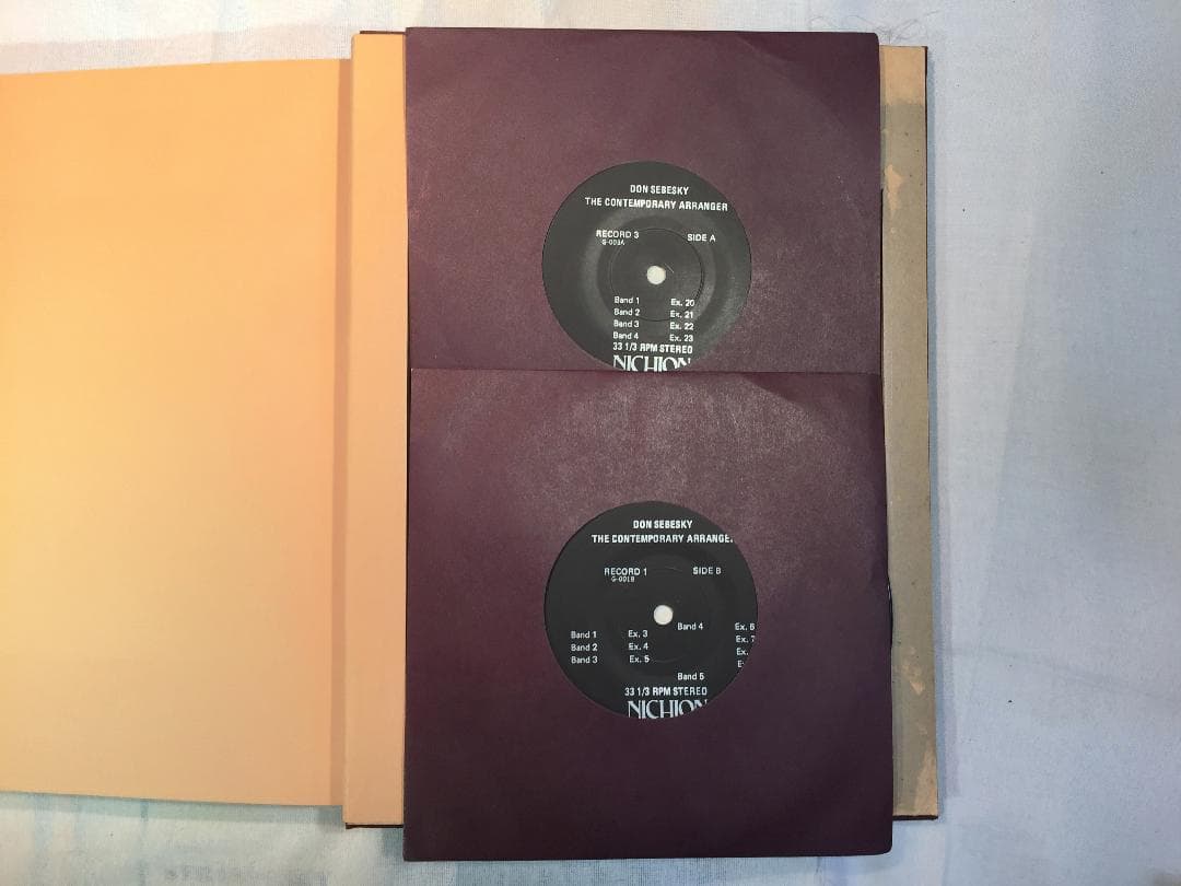 編曲学を学ぶ、ドン・セベスキー のわかりやすく丁寧な教則本です。