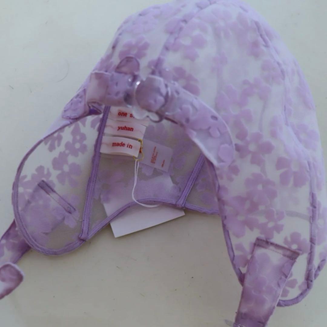 w*n様 レア！YUHAN WANG の花柄キャップ　黒