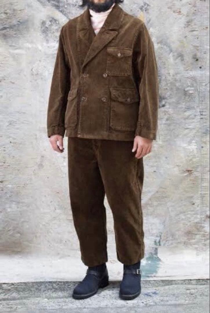 K*G様 16AW Porter Classic コーデュロイ パンツ ゴールデ