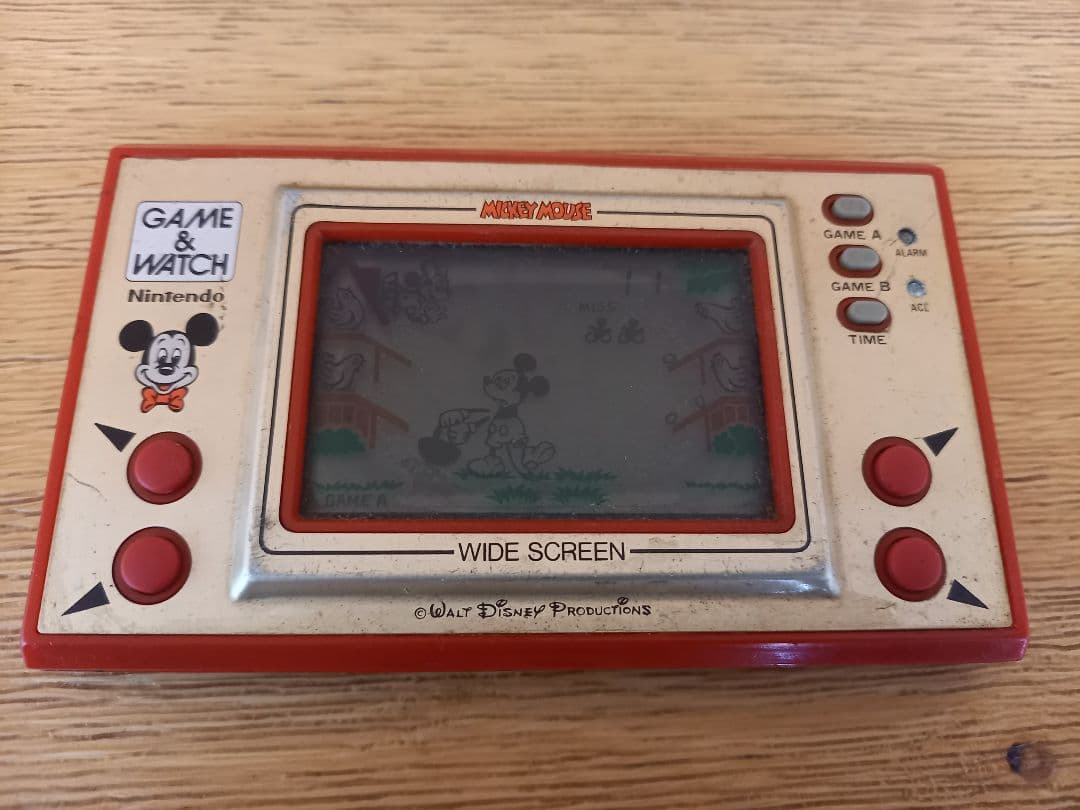 任天堂 ゲームウォッチ Mickey & Donald ドンキーコング、ミッキー