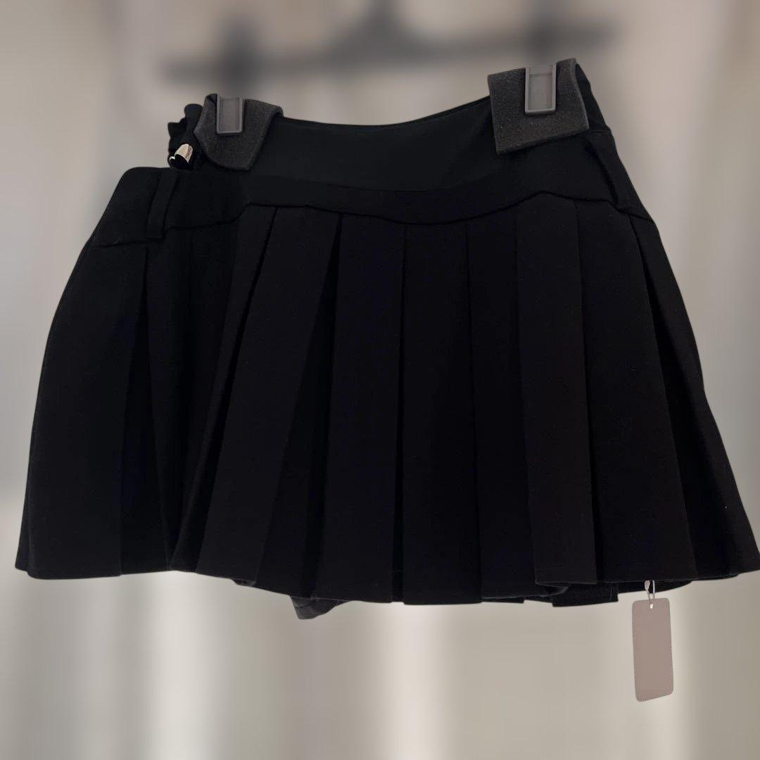 スカート THEREDTHREAD S ring pleats skirt full