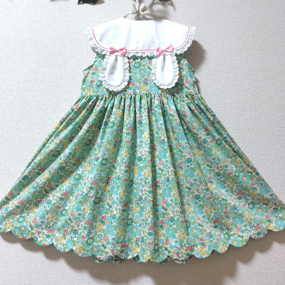 ハンドメイド【うさ耳付きワンピース】