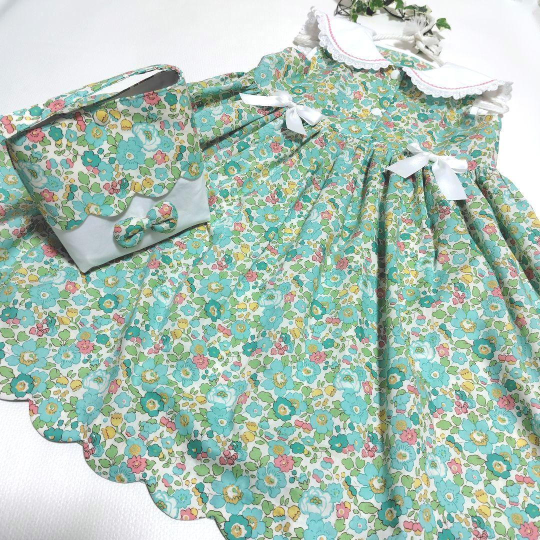 ハンドメイド【うさ耳付きワンピース】