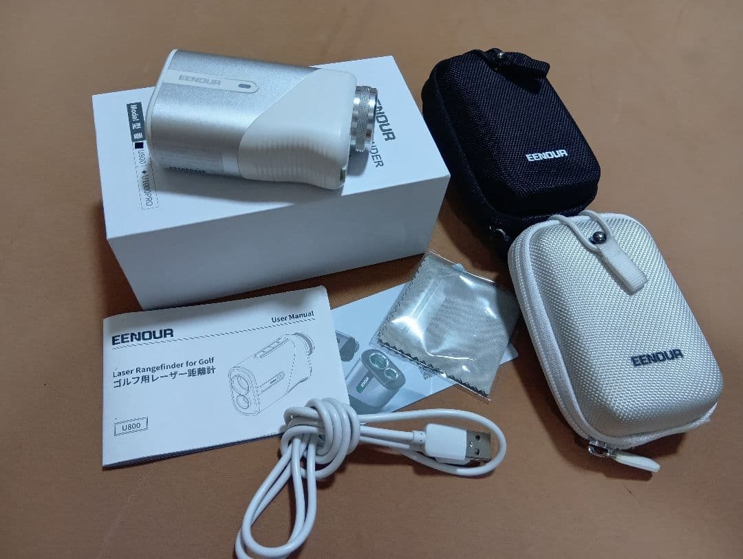 EENOUR ゴルフ用レーザー距離計 U800　ホワイト