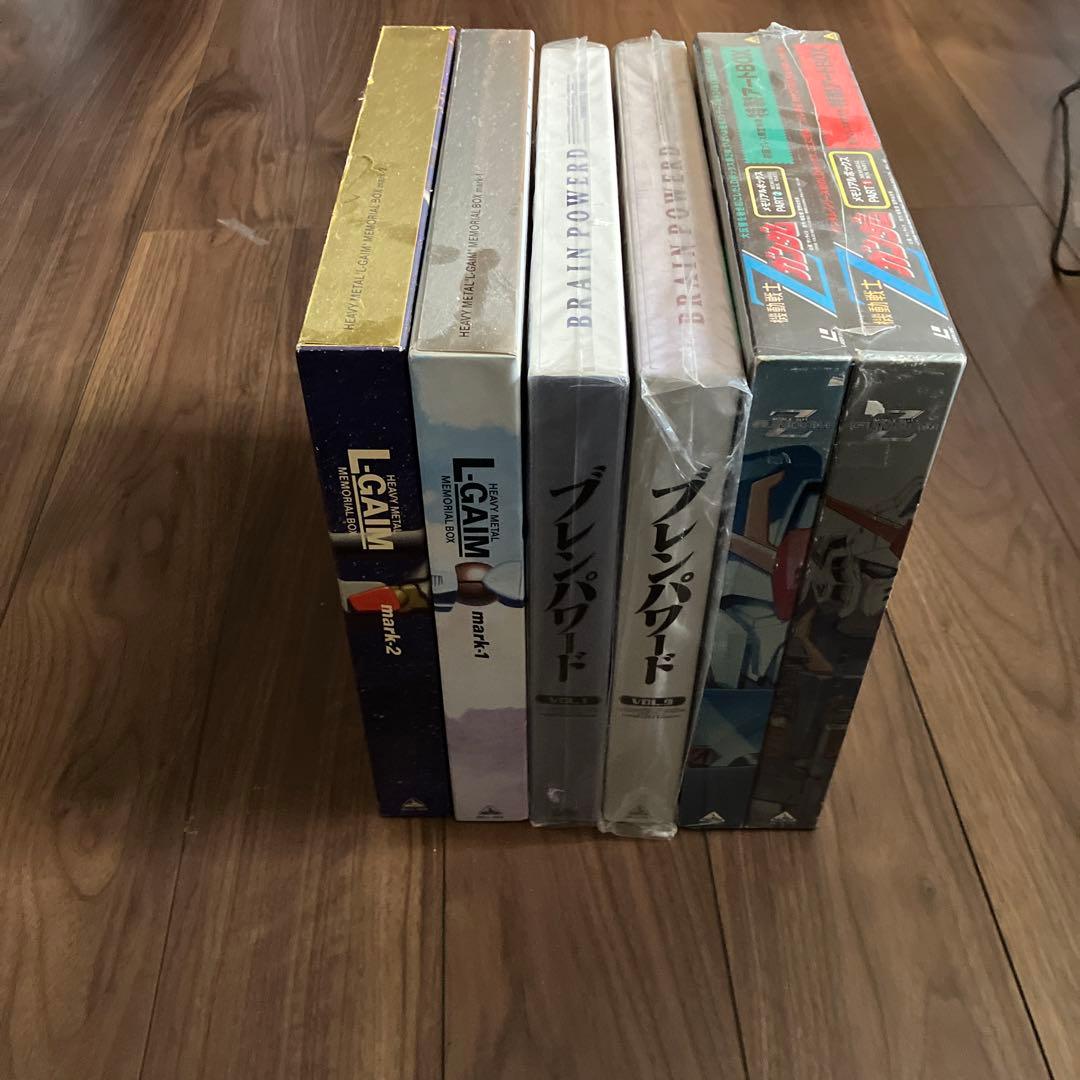 レーザーディスク　TV版全話セット　zガンダム　ブレンパワード　Lガイム