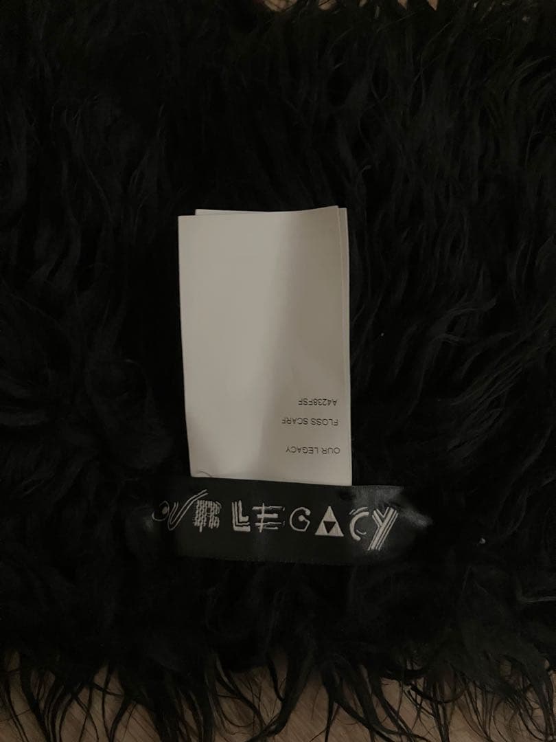 小物 OUR LEGACY 23AW floss scarf