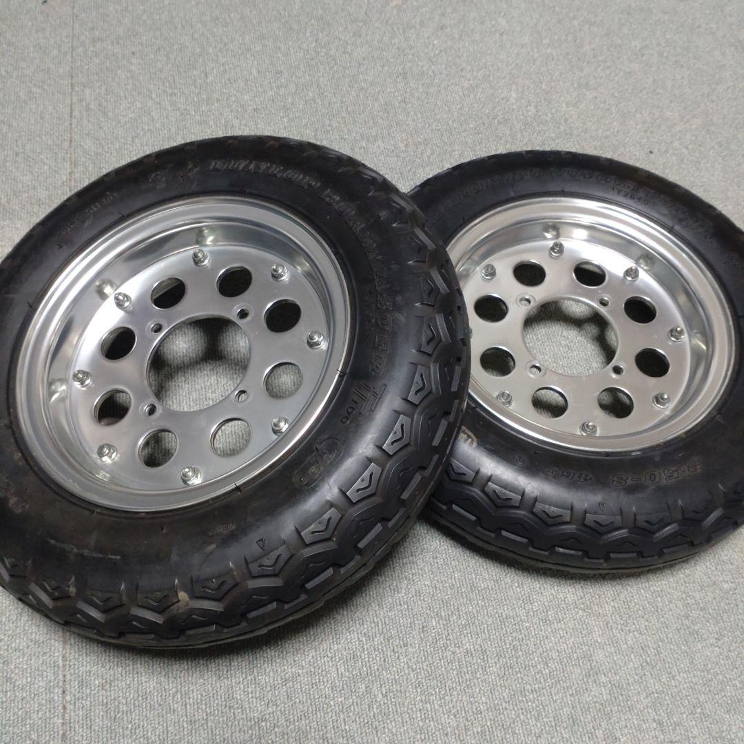 モンキー ゴリラ 当時物 KITACO アルミホイール 前後セット 8インチ
