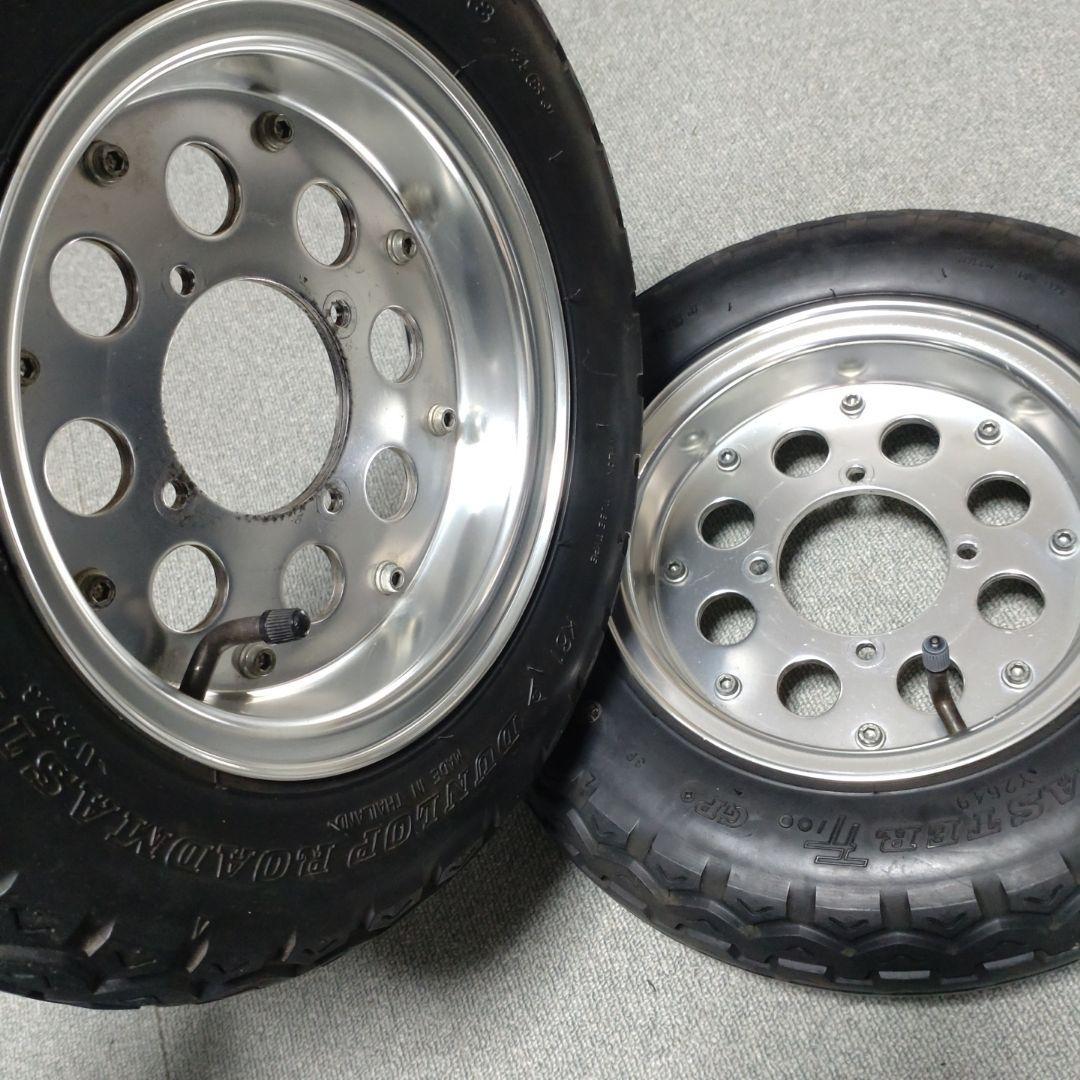 モンキー ゴリラ 当時物 KITACO アルミホイール 前後セット 8インチ