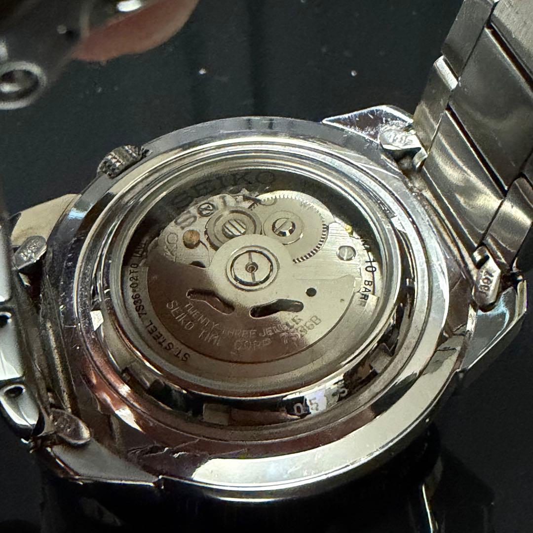 SEIKO セイコー　5スポーツ　SNZE93K1　7S36-02T0　ツナ缶