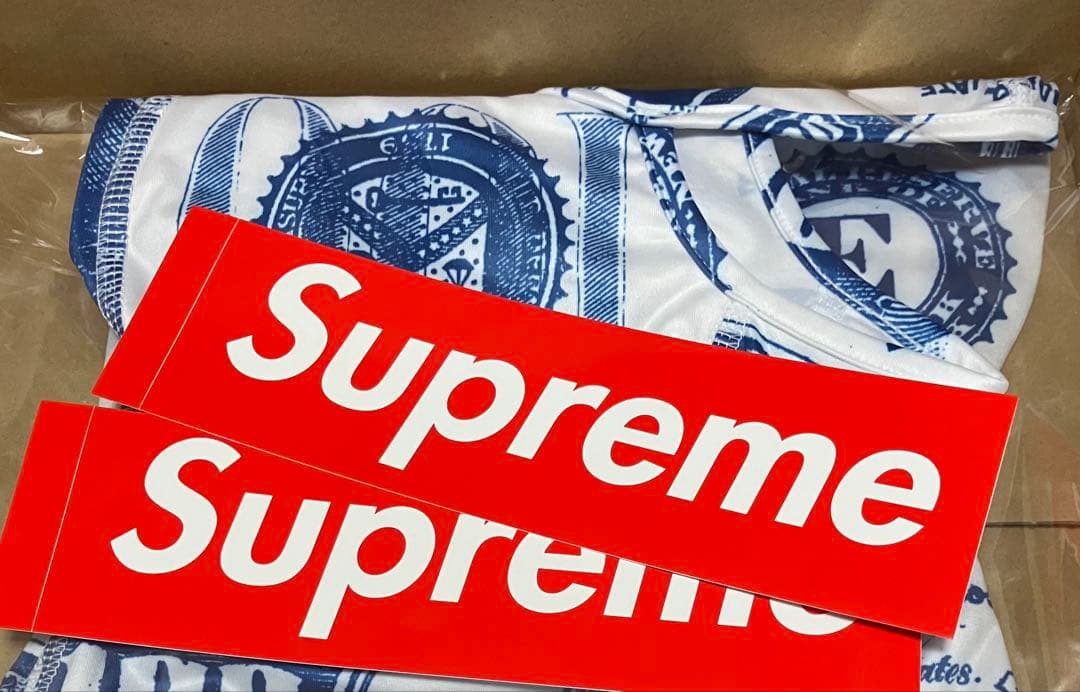 supreme Lightweight Balaclava Money 白青