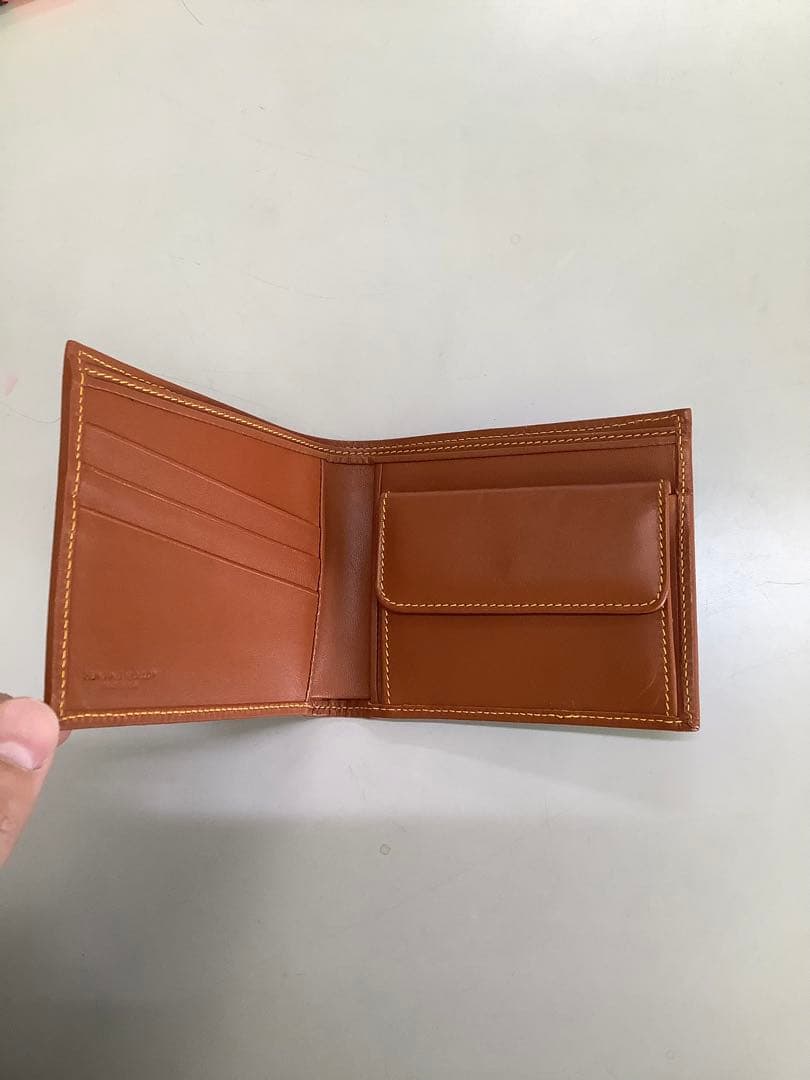 HUNTING WORLD 二つ折り財布 ネイビー