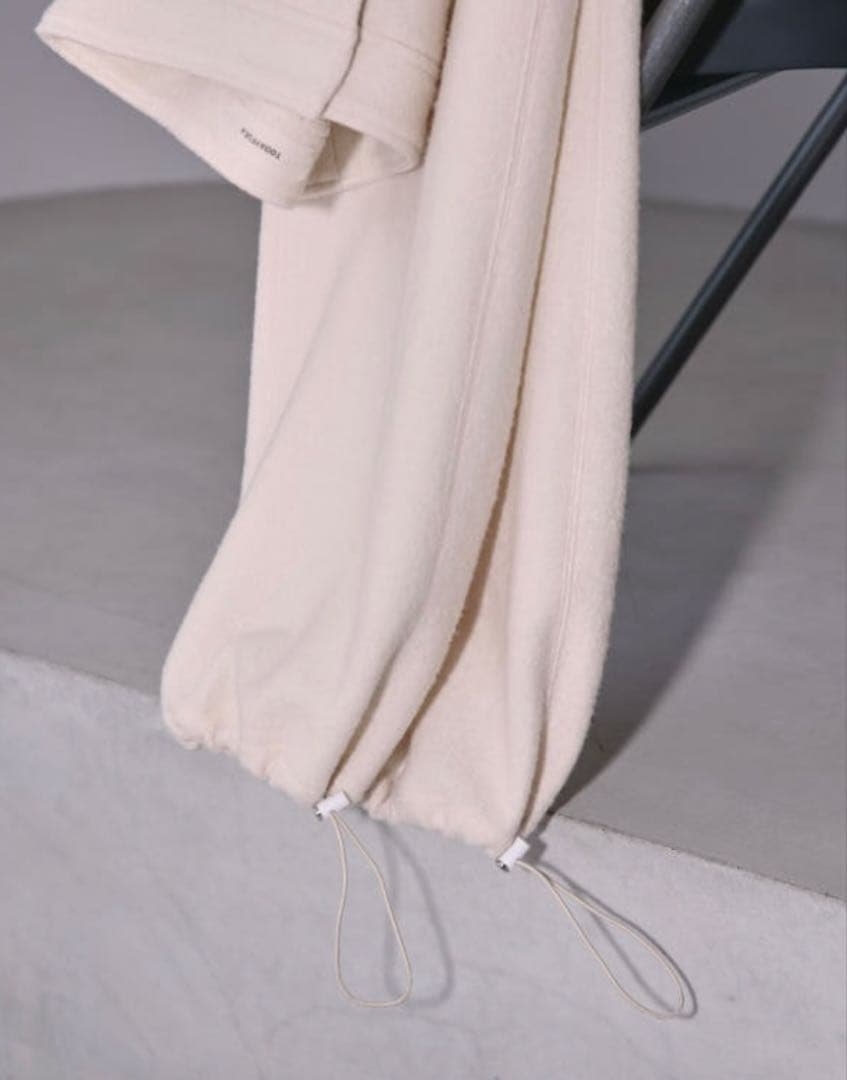 美品TODAYFUL ドローストリングウールパンツ アイボリー 38