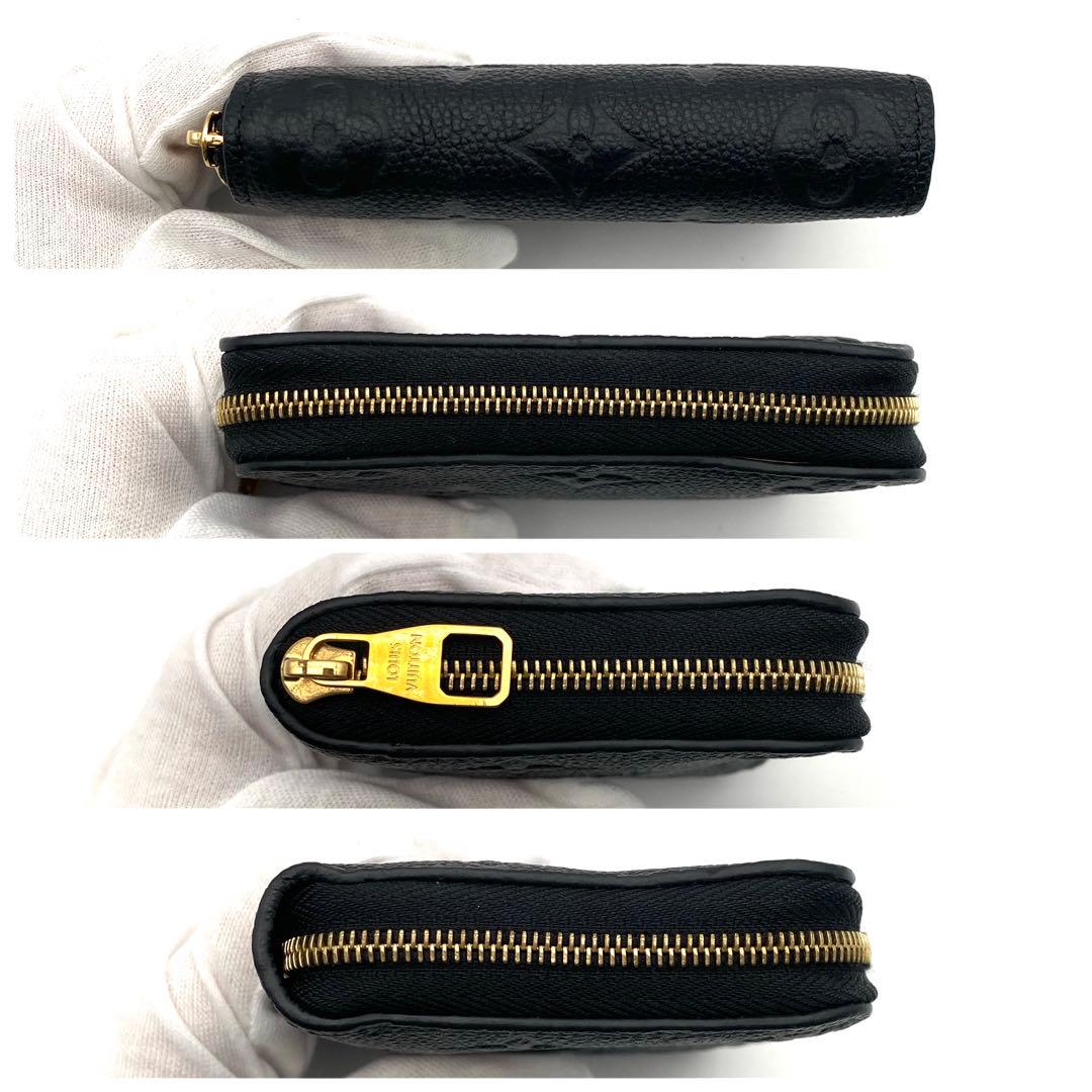 ルイヴィトン モノグラム アンプラント ジッピーパース ブラック 小銭入れ