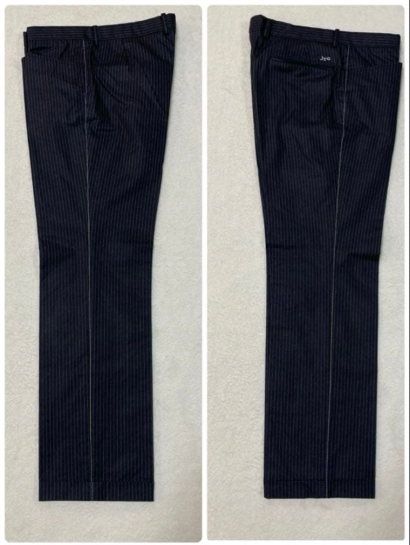 【美品】アールニューボールド マルチストライプ スーツ セットアップ　サイズL