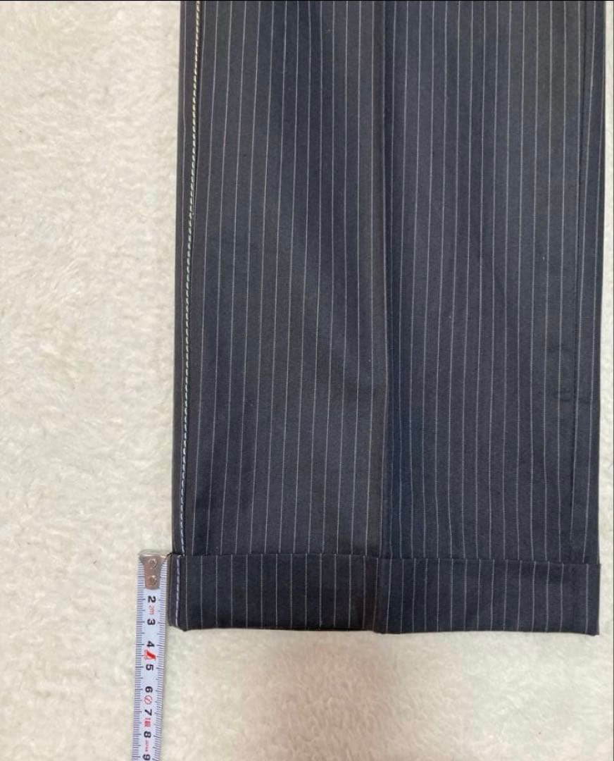 【美品】アールニューボールド マルチストライプ スーツ セットアップ　サイズL