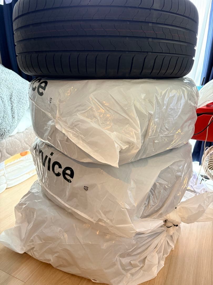 【新車外し】 F70 純正 18インチ ホイール＋タイヤ4本
