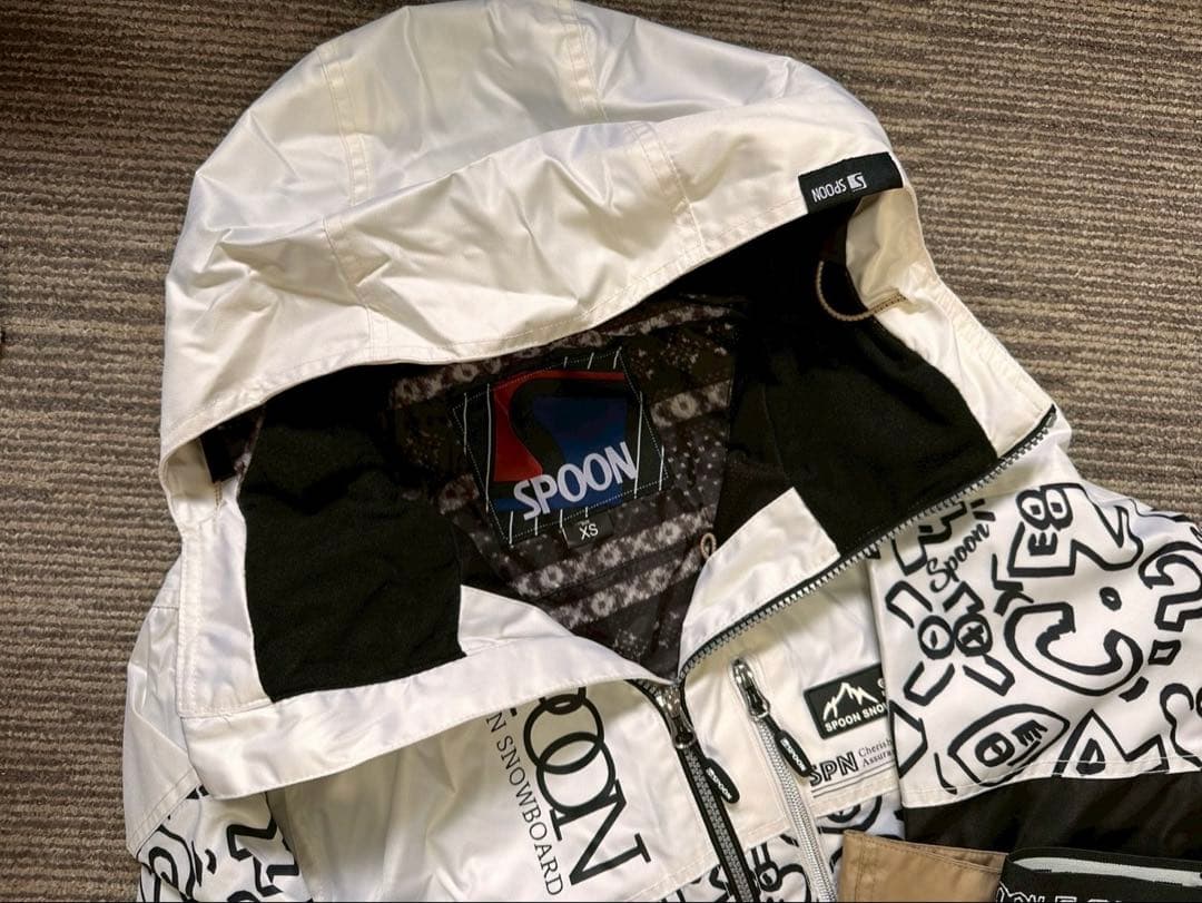 spoon スプーン　スキーウェア　xs