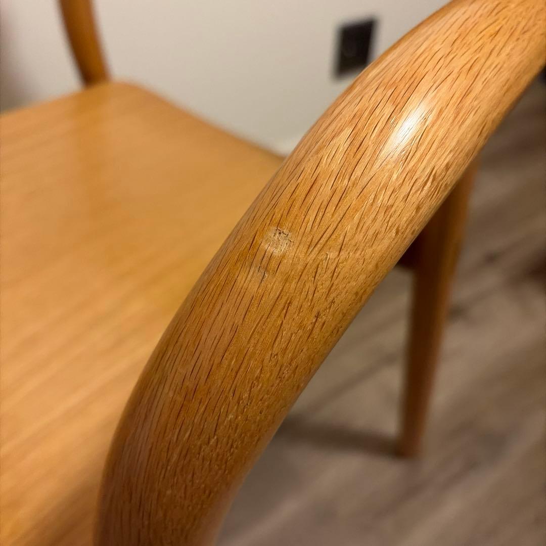 オークダイニングアームチェア　無印良品