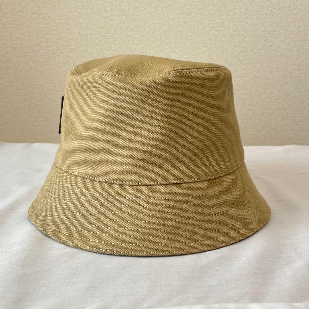 LOEWE バケットハット ベージュ キャンバス