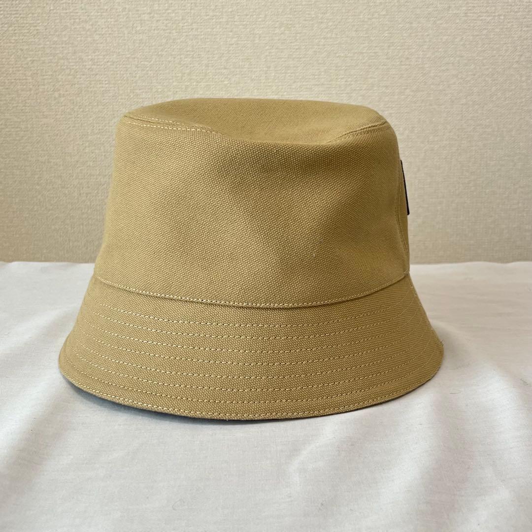 LOEWE バケットハット ベージュ キャンバス