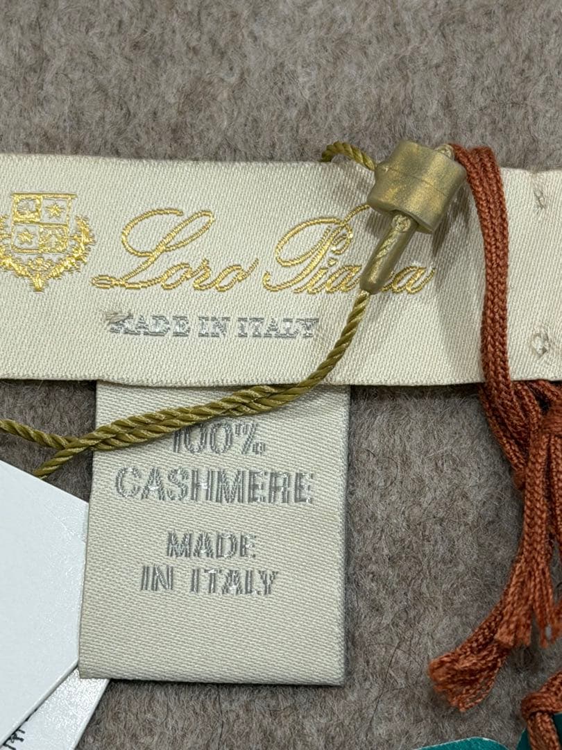 ロロピアーナ　マフラー カシミヤ100% イタリア製