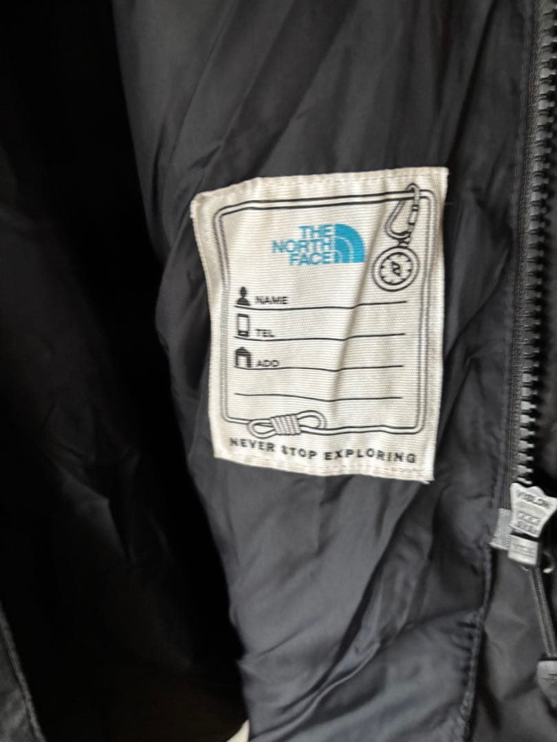 【人気シリーズ】THE NORTH FACE ダウンロングコート　160 黒