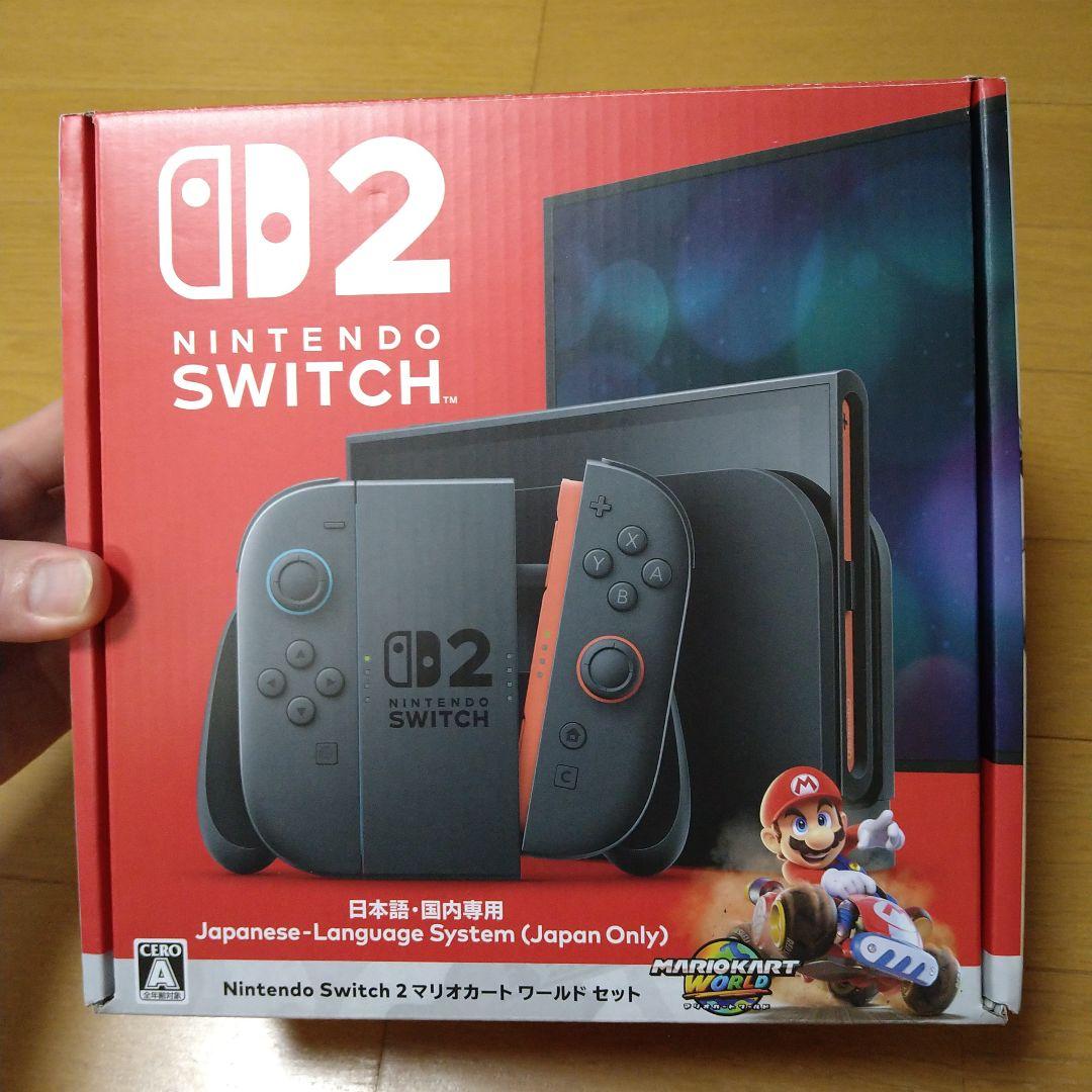 switch2 ニンテンドウスイッチ2本体マリオカートなし