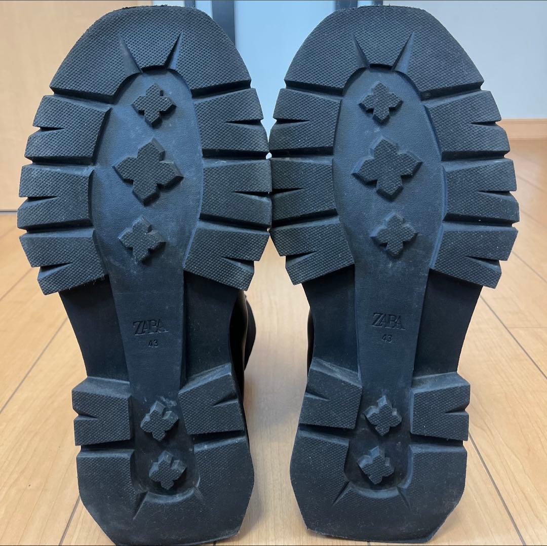 ZARA ボリュームチェルシーブーツ 43