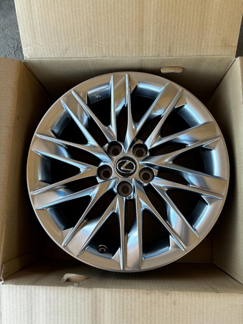 たか レクサス LS500h 純正アルミホイル 19インチ 4本セット