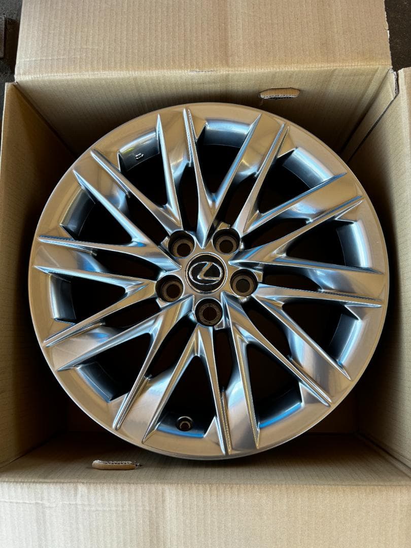 たか レクサス LS500h 純正アルミホイル 19インチ 4本セット