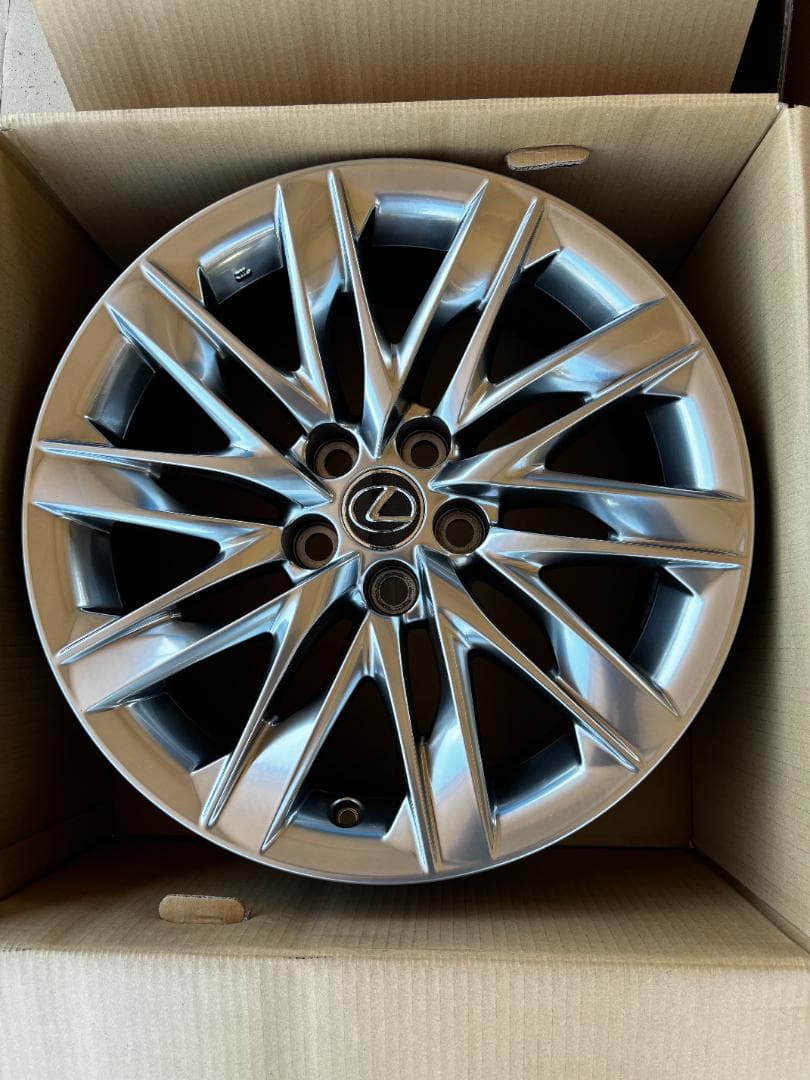 たか レクサス LS500h 純正アルミホイル 19インチ 4本セット