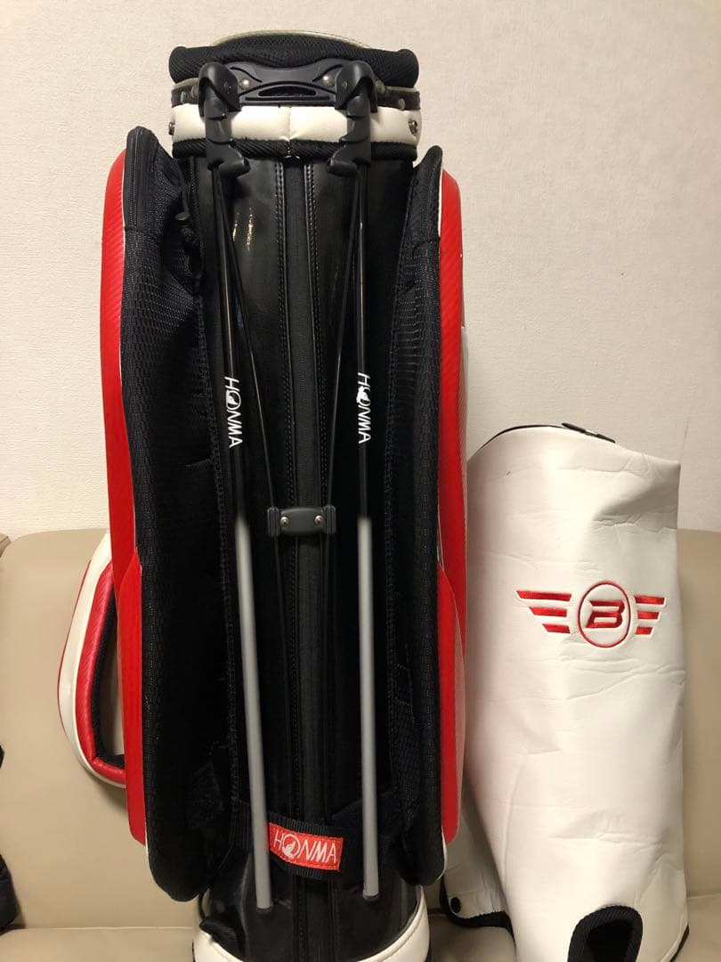 【送料込み】HONMA BERES 高級スタンド式キャディバッグ 廃盤希少
