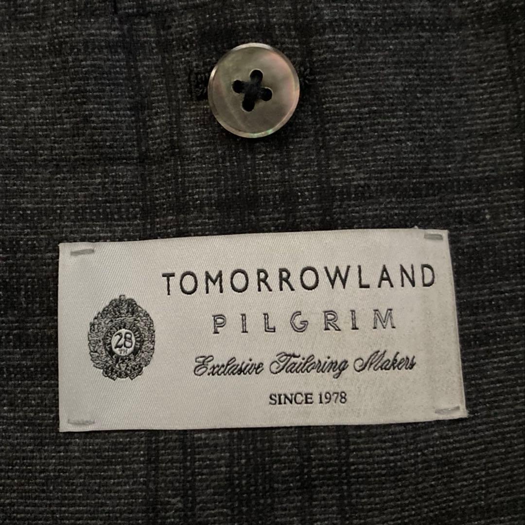 トゥモローランド ロロピアーナ SUNSET グレー カシミヤ シルク 44