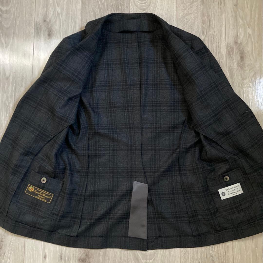 トゥモローランド ロロピアーナ SUNSET グレー カシミヤ シルク 44