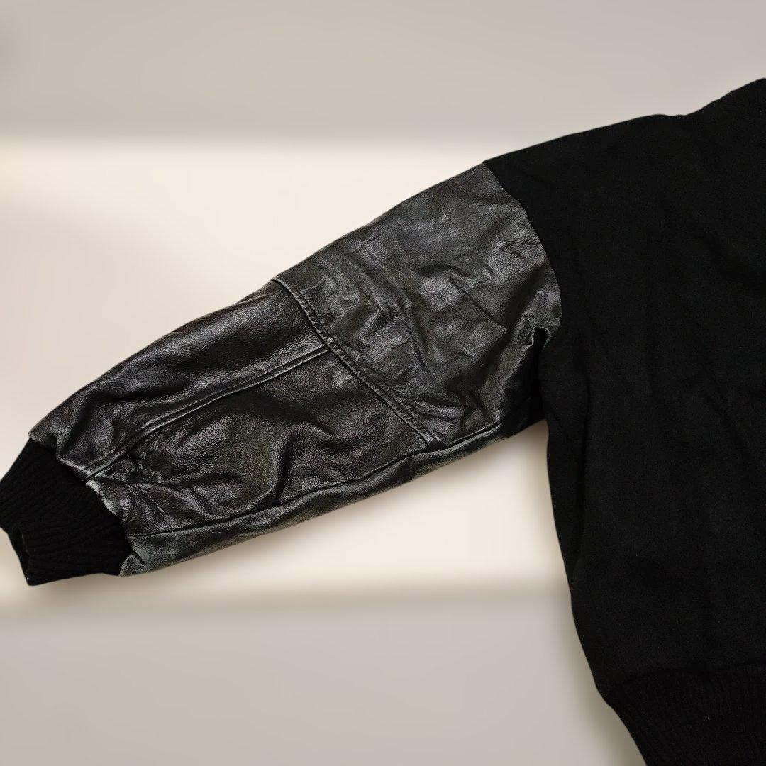 Burk's Bay Chicago Bulls スタジャン XL　袖レザー