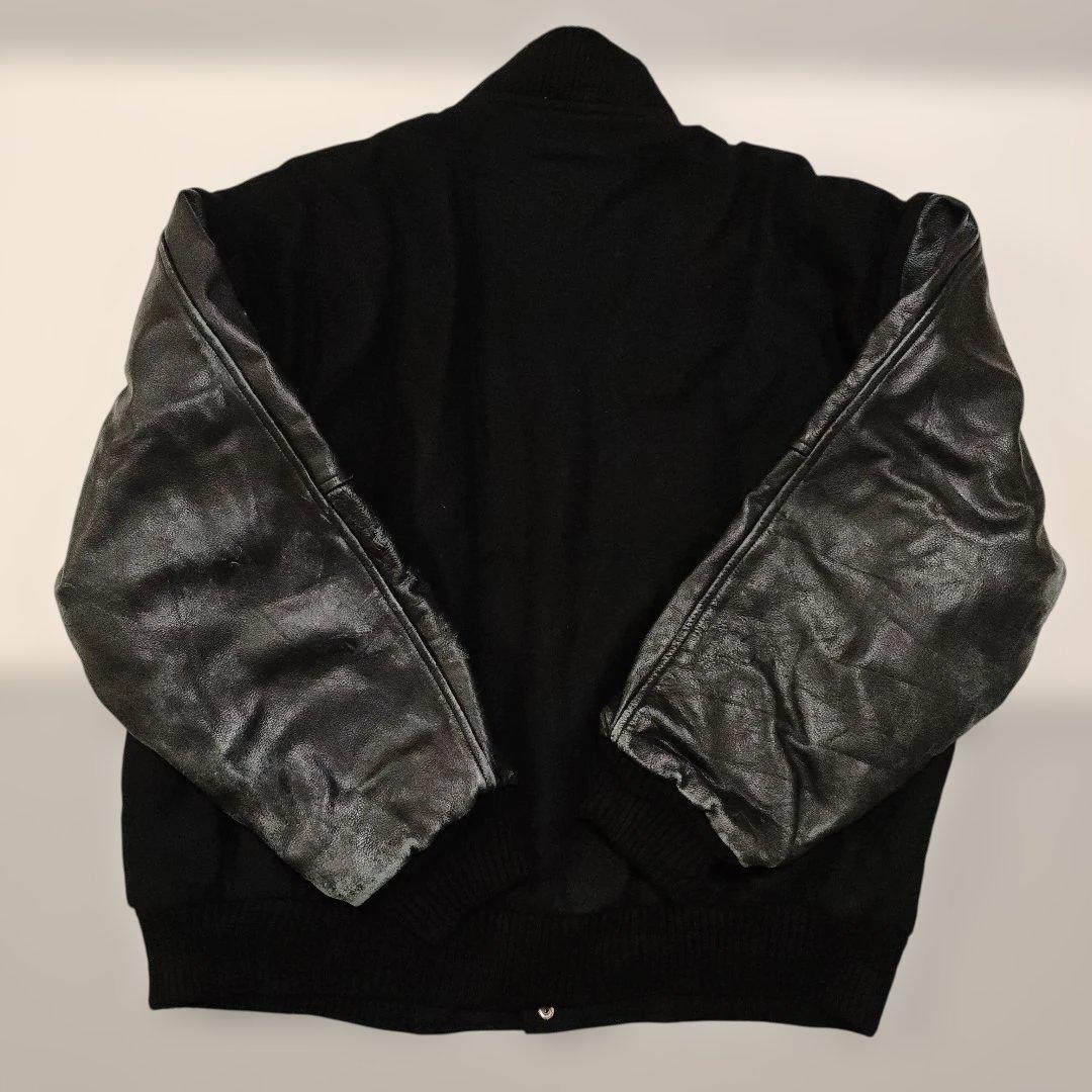 Burk's Bay Chicago Bulls スタジャン XL　袖レザー