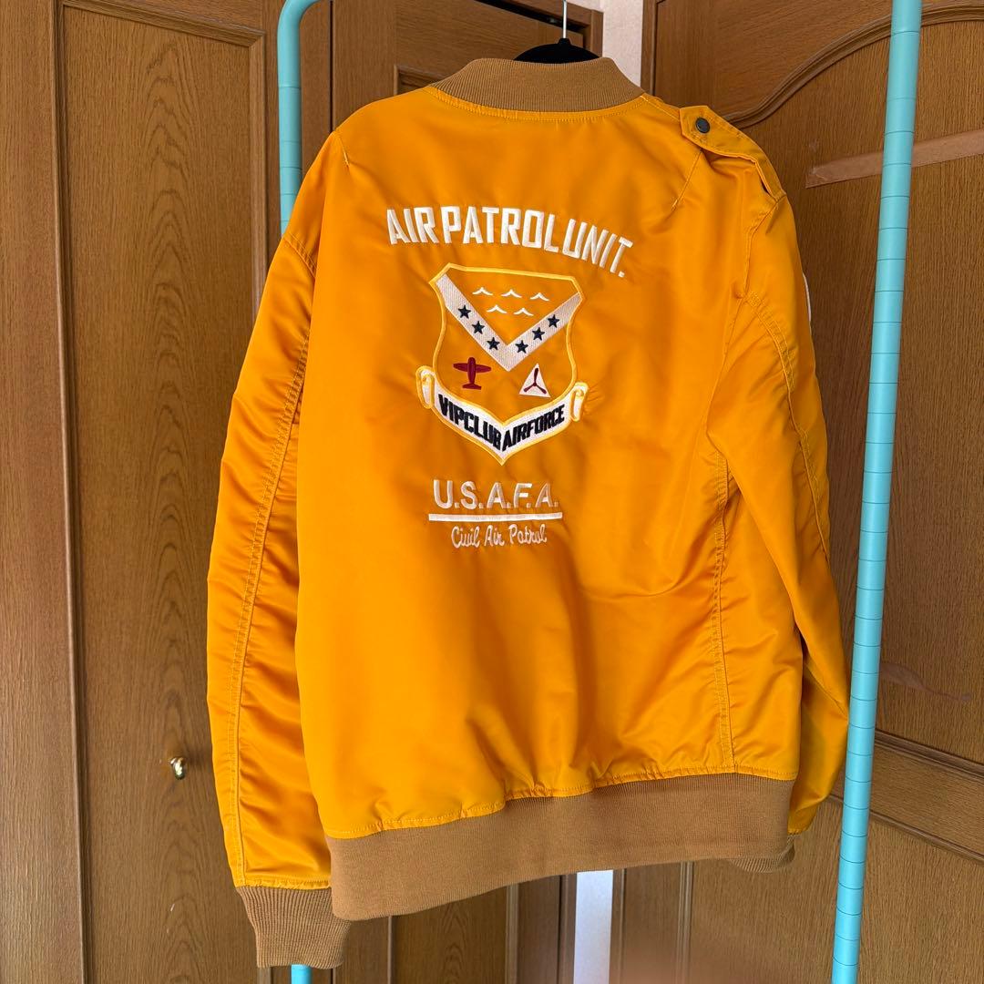 【新品】karaku 刺繡入り　MA-1 フライトジャケット