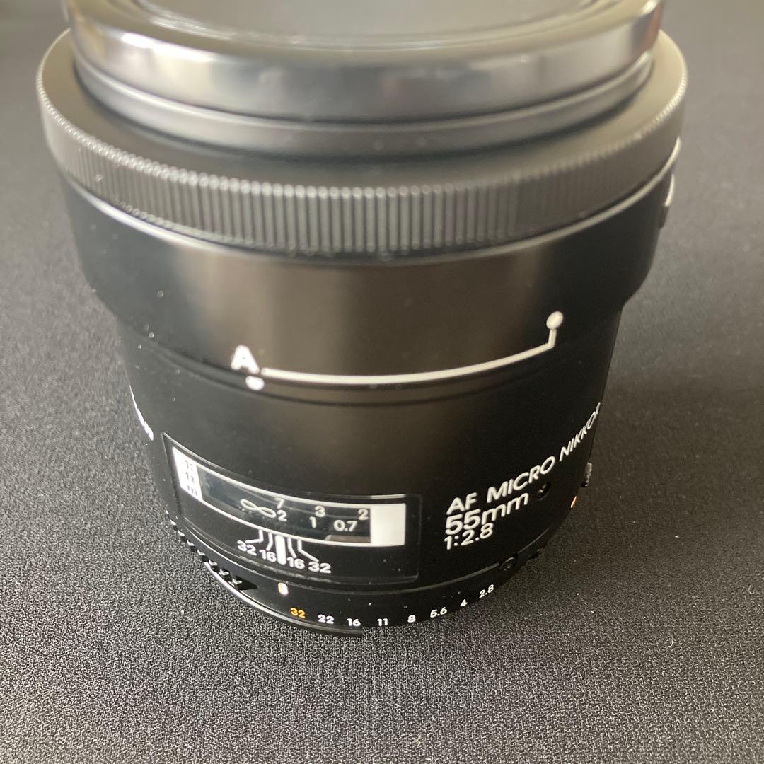 Nikon AF MICRO NIKKOR 55mm F2.8 単焦点レンズ