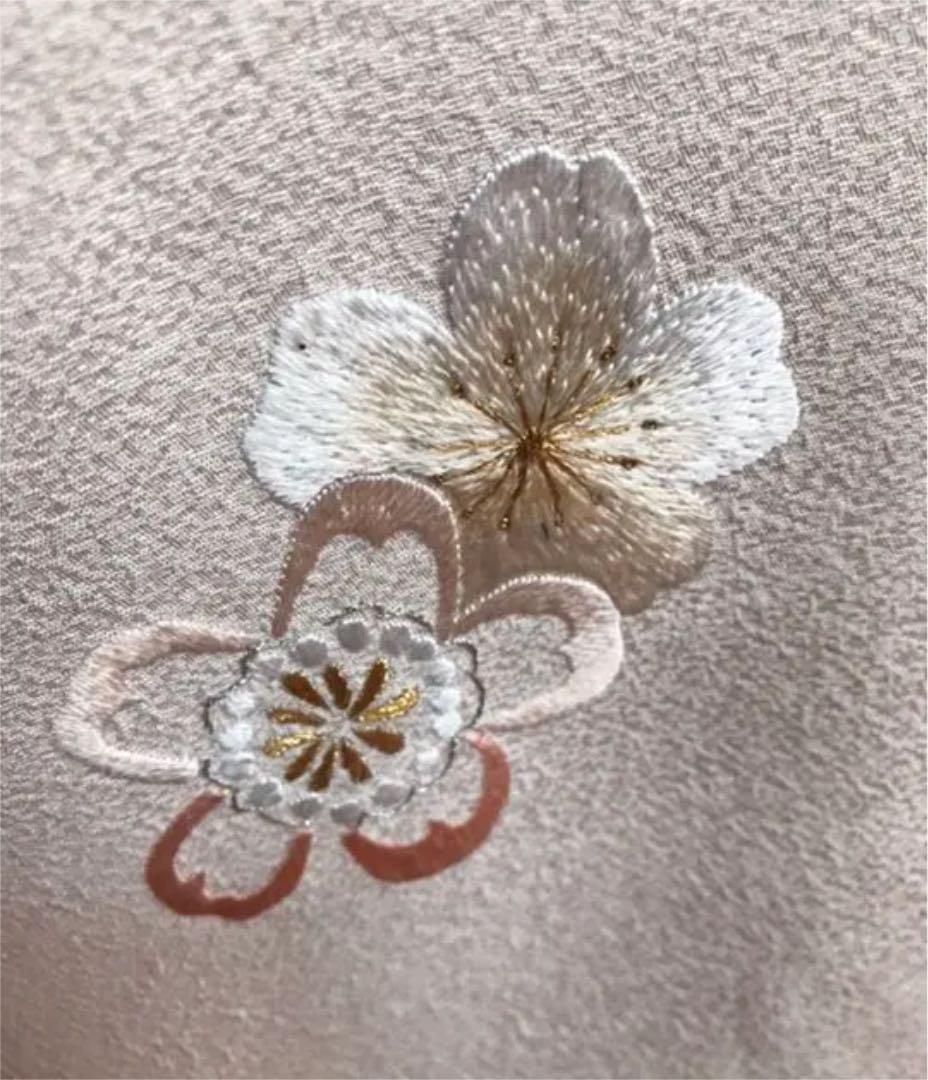 No.45総刺繍訪問着 [蘇州刺繍正絹] 新品未使用仕立上がり