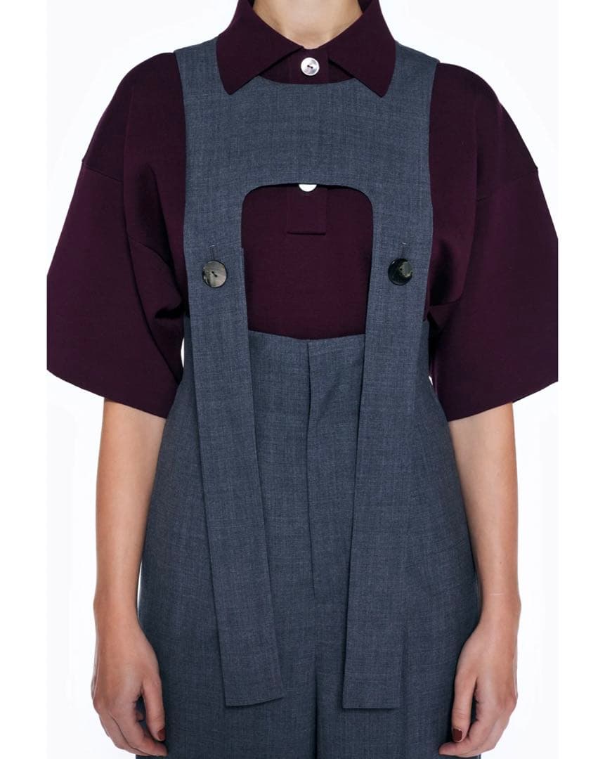 ナ*ゼ様 ENFOLD VEST OVER-ALLS オールインワン