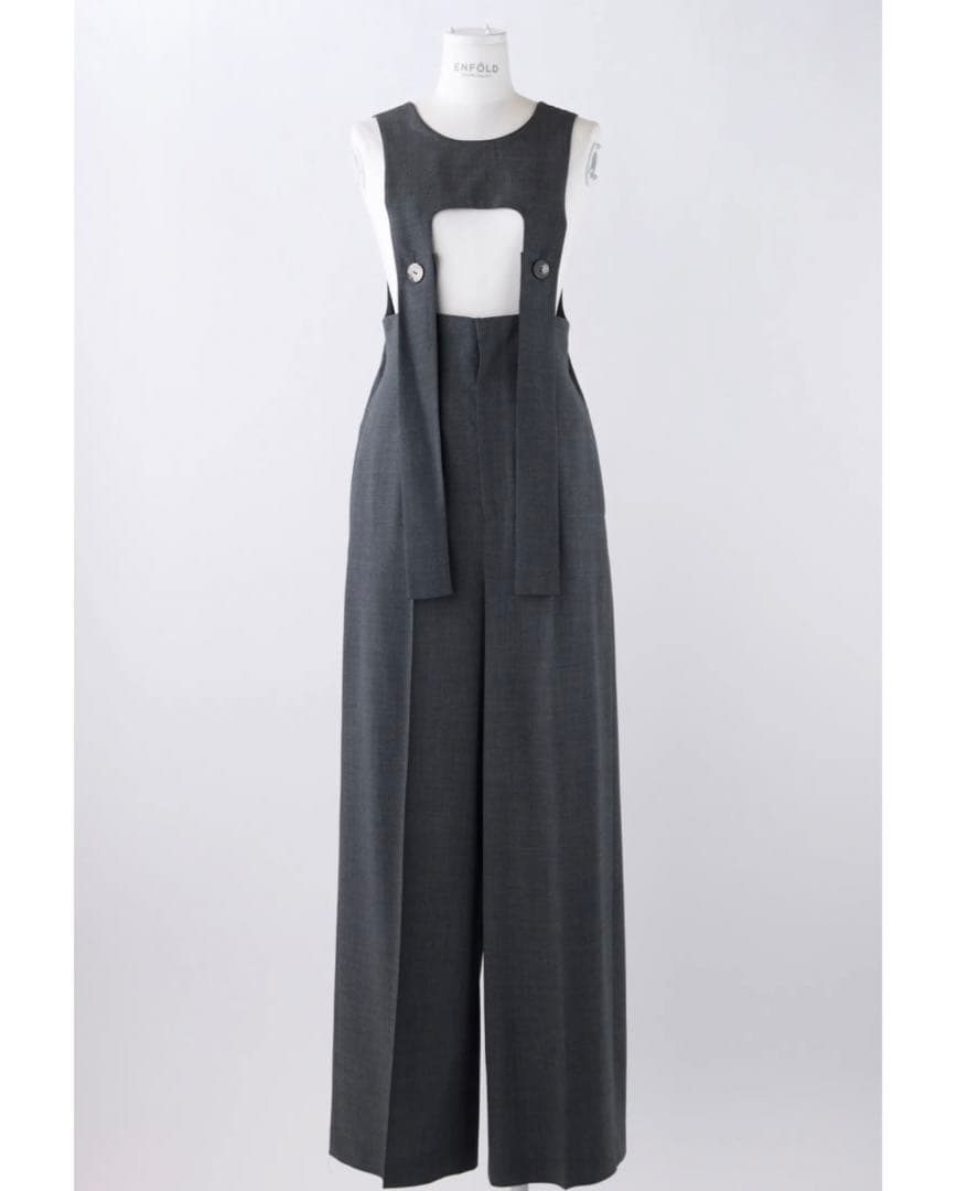 ナ*ゼ様 ENFOLD VEST OVER-ALLS オールインワン